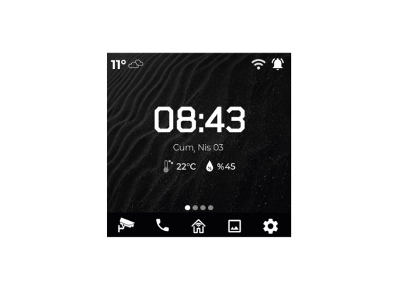 vip40 4 i̇nç ip daire monitörü